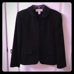 Women’s Jones New York black wool blazer size 4
